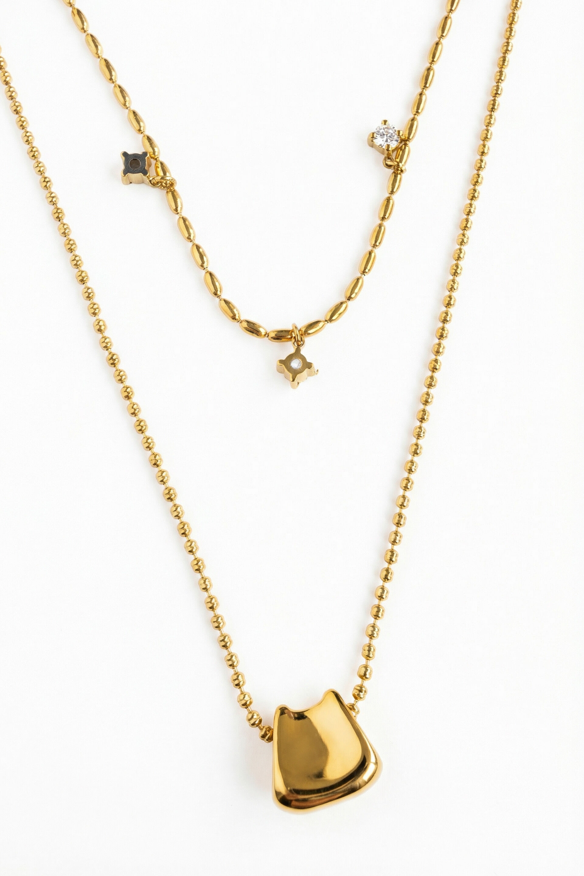 Two-Strand Necklace, , image 1
